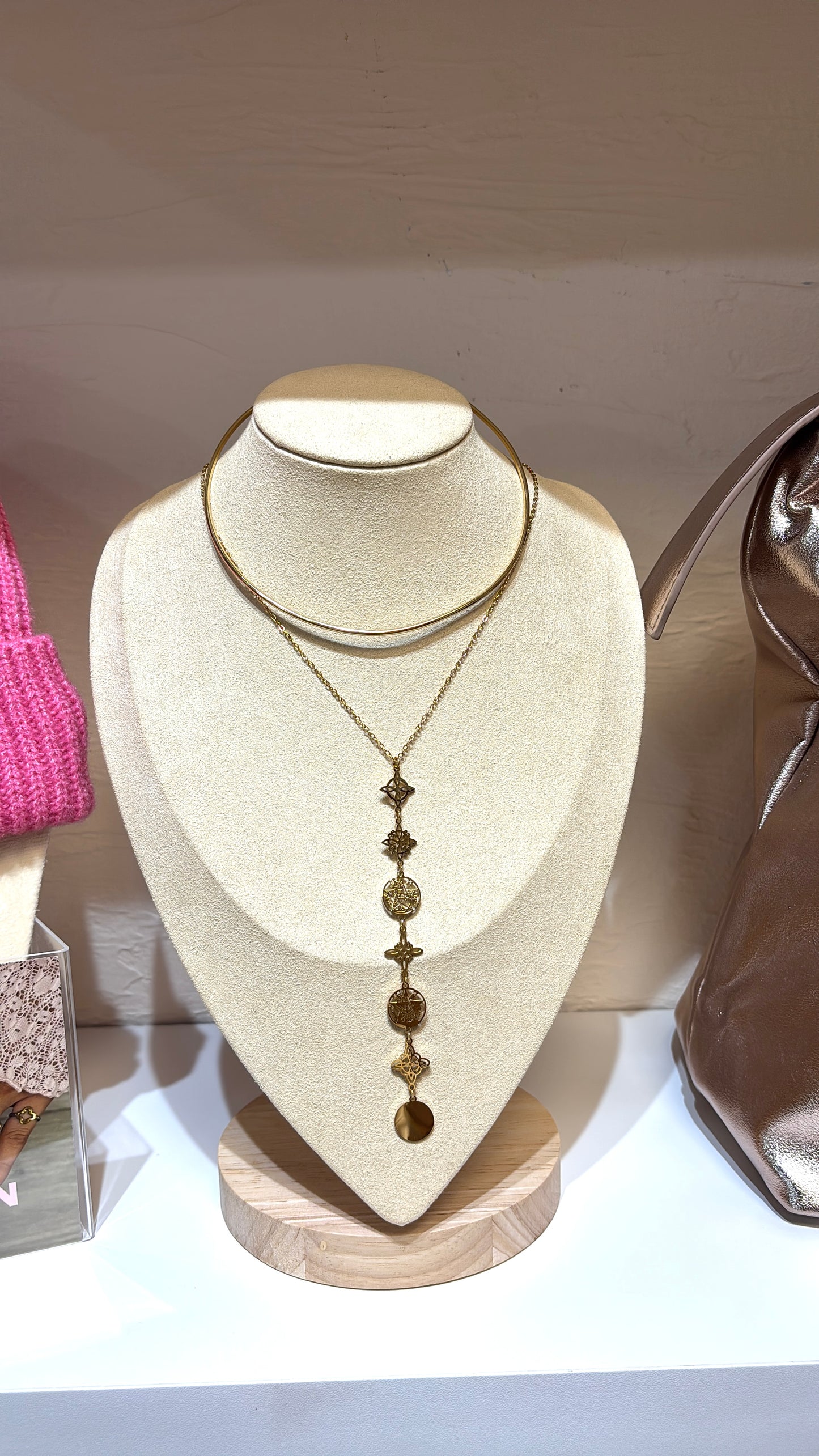 Collar 7 chakras(2 en 1)