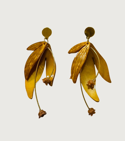 Pendientes flor