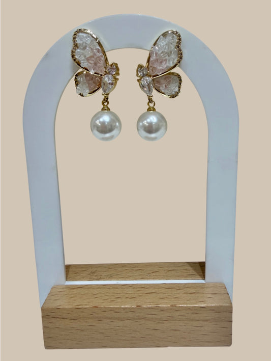 Pendientes mariposa