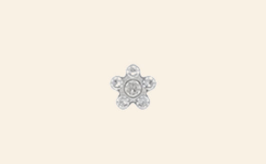 Crystal Flower 5mm
