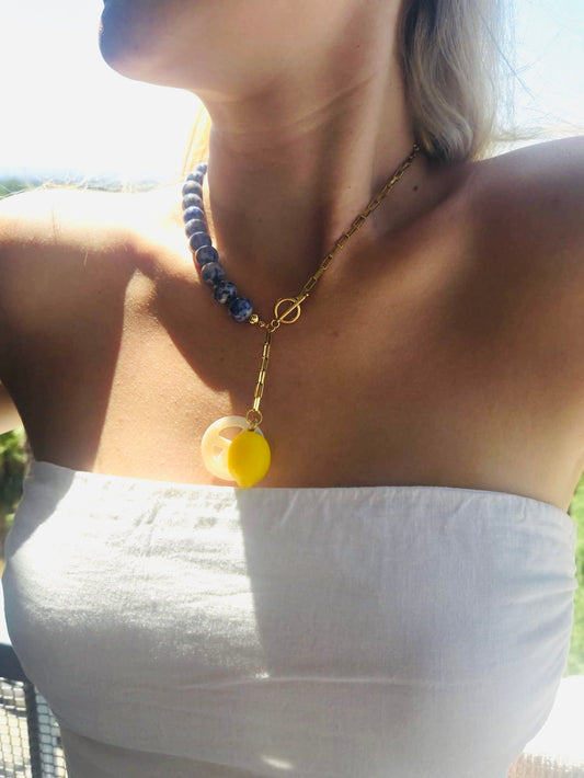 Collar Amalfi con Charms
