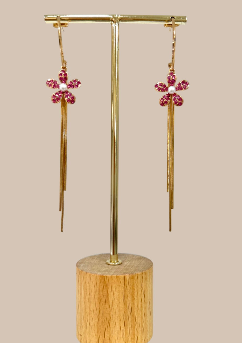 Pendientes Pink Blossom
