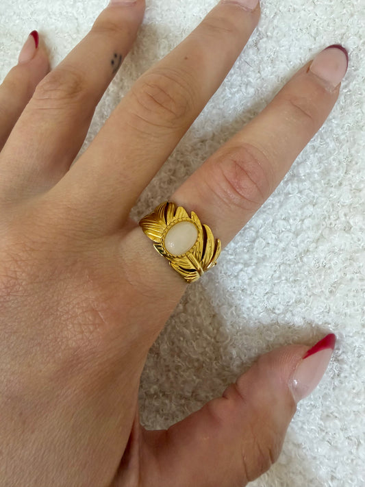 Anillo Hoja