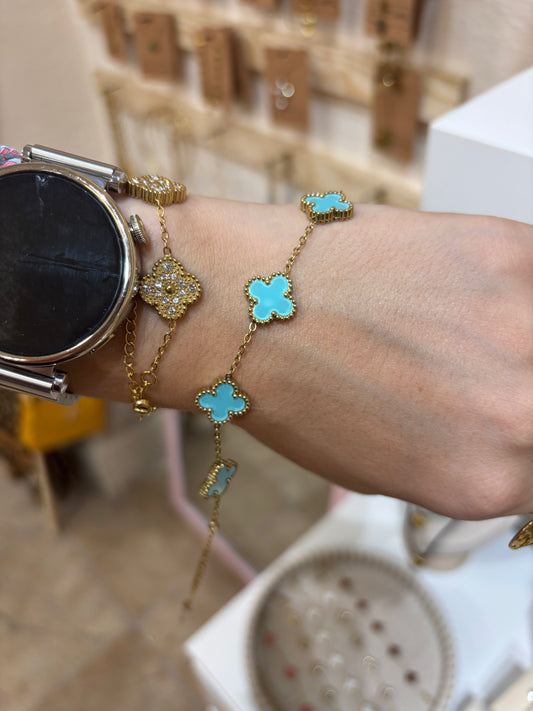 Pulsera Van turquesa