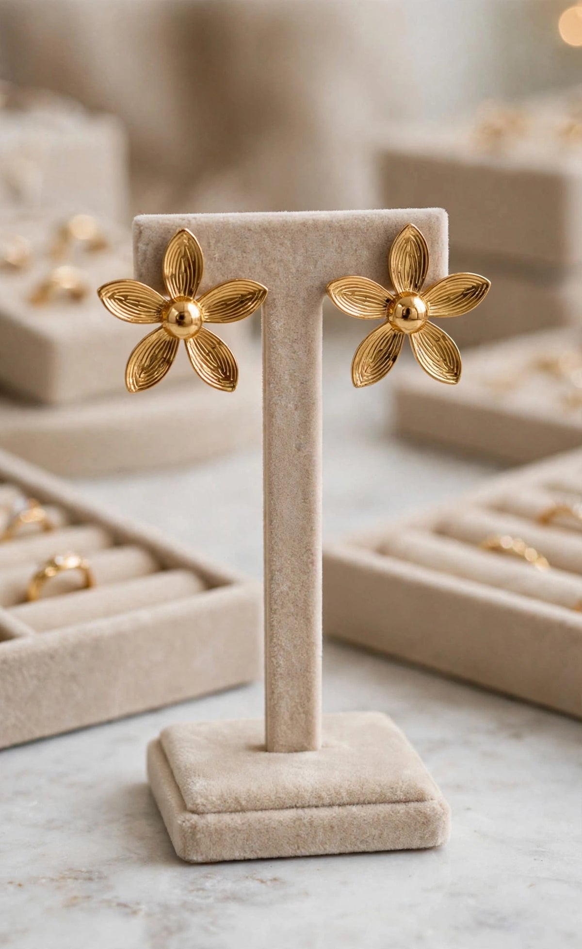 Pendientes Flor