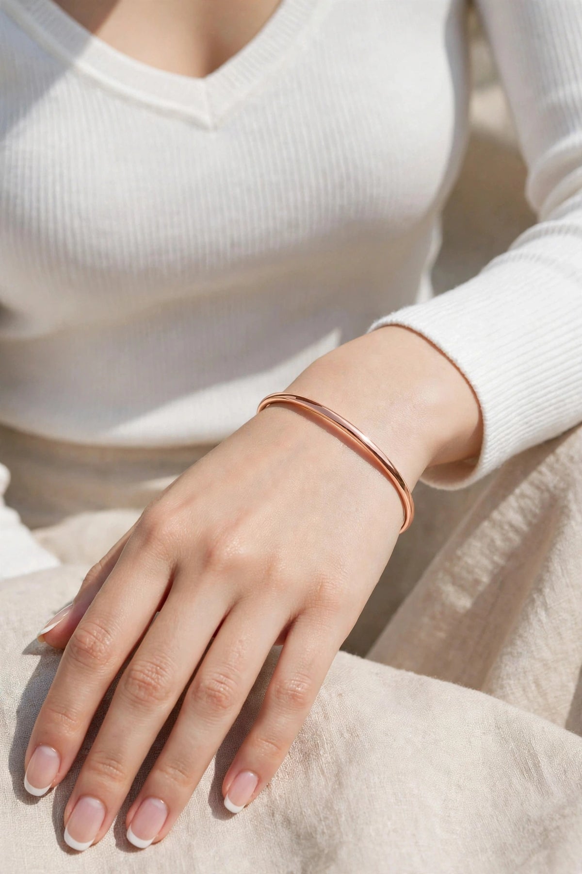 Pulsera en 3 oros