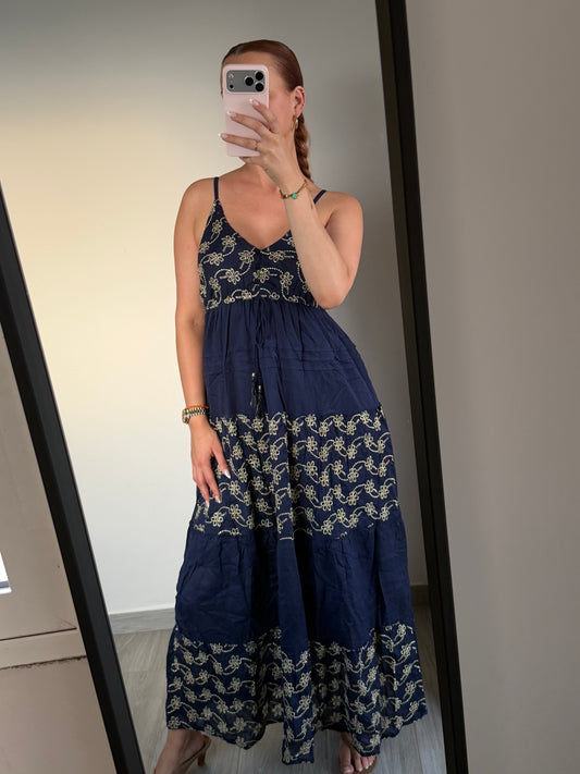 Vestido CAPRI azul marino