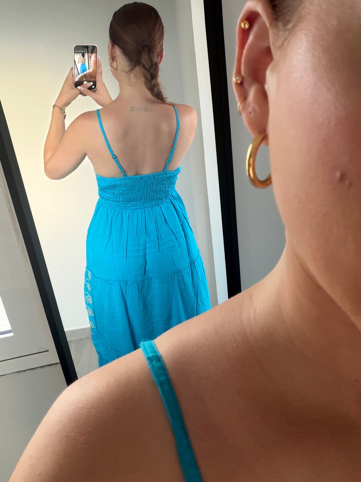 Vestido CAPRI turquesa